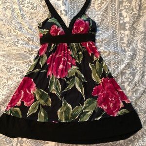 Forever 21 - V-neck Floral Dress